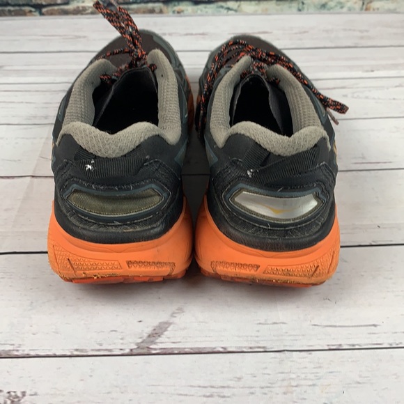 Hoka One One "CHALLENGER ATR" black & orange trail shoes size 10 - Picture 4 of 13